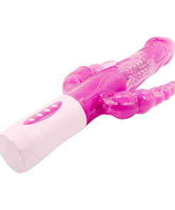 BAILE – PRETTY BUNNY TRIPLE VIBRADOR ROTADOR - intimamenities.com