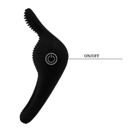 PRETTY LOVE – THIMBLE ANILLO VIBRADOR NEGRO - intimamenities.com