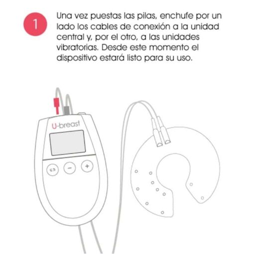 500 COSMETICS - U BREAST AUMENTO PECHOS ELECTROESTIMULACIÓN - Imagen 2
