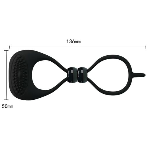 PRETTY LOVE - ANILLO DOBLE PARA PENE Y TESTÍCULOS - Imagen 6