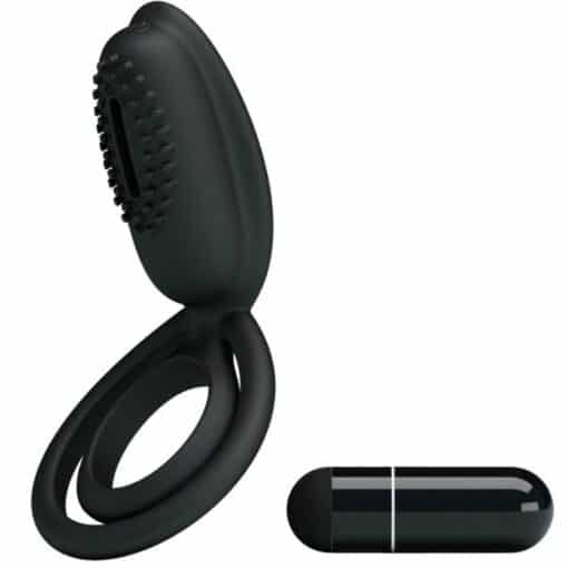 PRETTY LOVE – ESTHER ANILLO VIBRADOR CON ESTIMULADOR - intimamenities.com