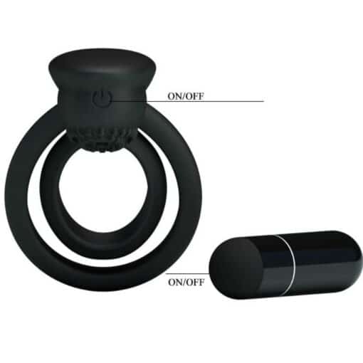 PRETTY LOVE – ESTHER ANILLO VIBRADOR CON ESTIMULADOR - intimamenities.com