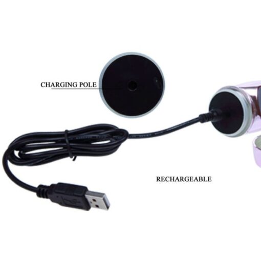 BAILE – VIBRADOR RECARGABLE CON ROTACION Y ESTIMULADOR THROBBING BUTTERF - intimamenities.com