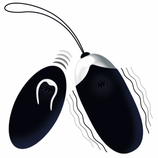 INTENSE - FLIPPY II HUEVO RECARGABLE REMOTO NEGRO - Imagen 2