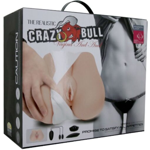 CRAZY BULL - VAGINA Y ANO REALÍSTICOS CON VIBRACIÓN POSICIàN 3 - Imagen 11