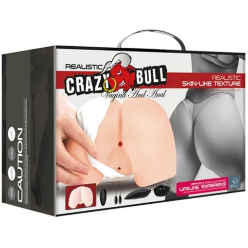 CRAZY BULL - VAGINA Y ANO REALÍSTICOS CON VIBRACIÓN POSICIàN 4 - Imagen 11