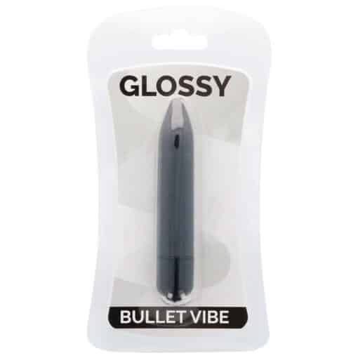 GLOSSY - THIN VIBRADOR NEGRO - Imagen 3