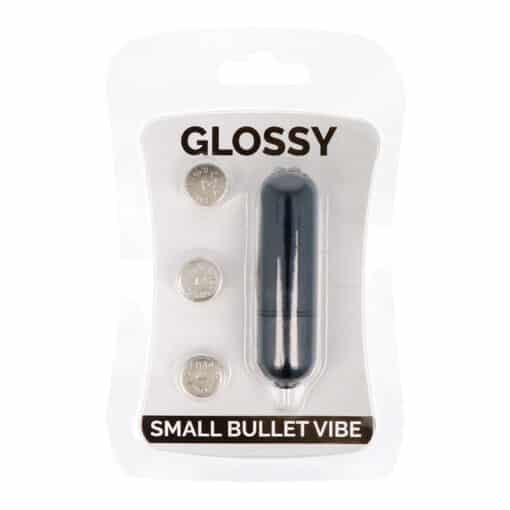 GLOSSY - SMALL BALA VIBRADORA NEGRO - Imagen 3