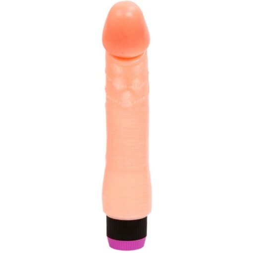 BAILE - VIBRADOR REALÍSTICO FLEXIBLE NATURAL 24 CM - Imagen 4