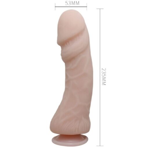 BAILE - THE BIG PENIS DILDO CON VIBRACIÓN NATURAL 23.5 CM - Imagen 6