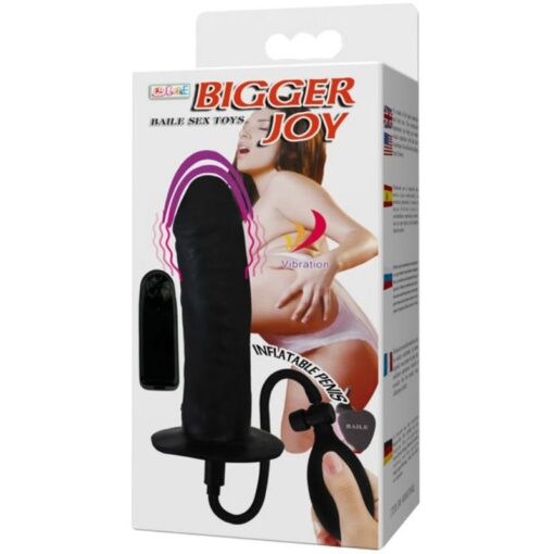 BAILE - BIGGER JOY PENE HINCHABLE CON VIBRACIàN 16 CM - Imagen 8