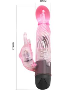 BAILE – GIVE YOU A KIND OF LOVER VIBRADOR CON RABBIT ROSA 10 MODOS - intimamenities.com