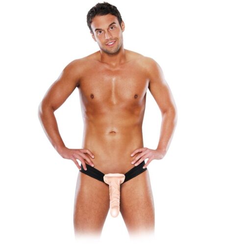 FETISH FANTASY SERIES - ARNÉS HUECO AJUSTABLE NATURAL 25.4 CM - Imagen 4