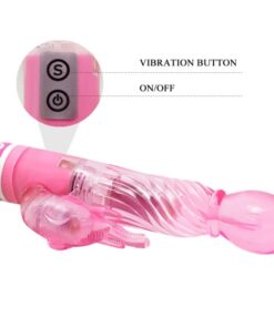 BAILE – VIBRADOR MULTIVELOCIDAD CON ESTIMULADOR ROSA - intimamenities.com