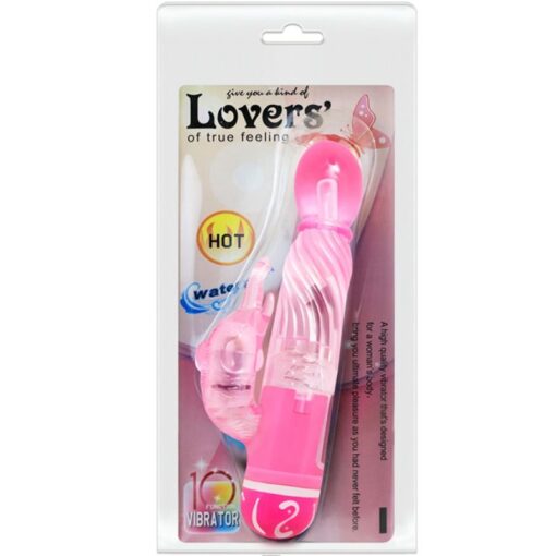 BAILE – VIBRADOR MULTIVELOCIDAD CON ESTIMULADOR ROSA - intimamenities.com