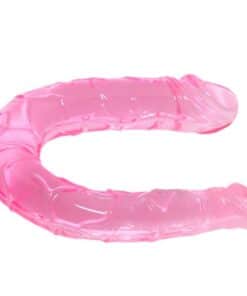 BAILE - DOUBLE DONG DILDO DOBLE ROSA