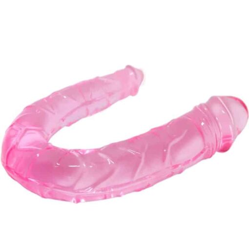 BAILE - DOUBLE DONG DILDO DOBLE ROSA - Imagen 2