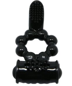 BAILE – SWEET RING ANILLO CON DOBLE ESTIMULADOR - intimamenities.com