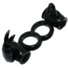 BAILE – SWEET RING ANILLO DOBLE CON RABBIT DOBLE - intimamenities.com