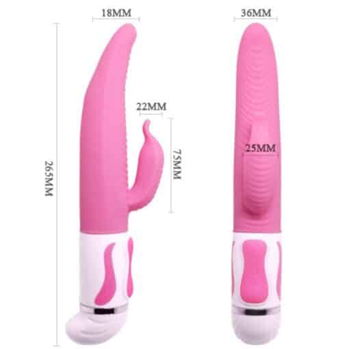 PRETTY LOVE – FLIRT ANTOINE VIBRADOR ROTACIÓN - intimamenities.com