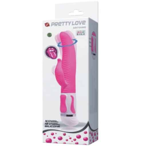 PRETTY LOVE – FLIRT ANTOINE VIBRADOR ROTACIÓN - intimamenities.com