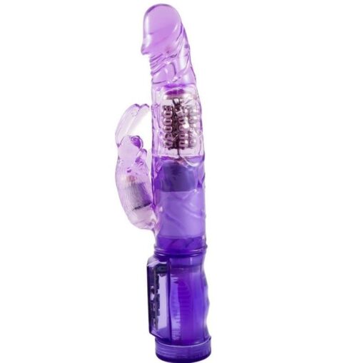 BAILE – MINI ROTADOR CON RABBIT HAPPY ANGEL LILA - intimamenities.com