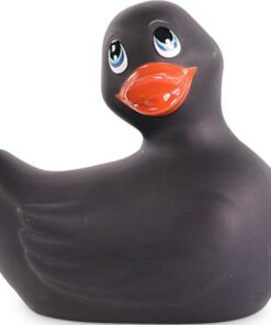 BIG TEASE TOYS - I RUB MY DUCKIE CLASSIC PATO VIBRADOR NEGRO