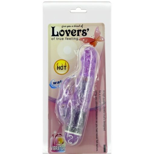 BAILE – VIBRATORS MULTIVELOCIDAD CON RABBIT LILA - intimamenities.com