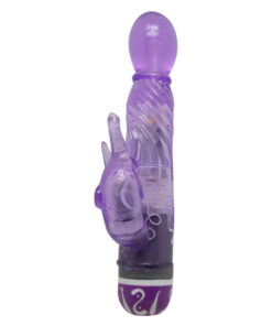 BAILE – VIBRADOR MULTIVELOCIDAD CON ESTIMULADOR LILA - intimamenities.com