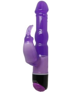 BAILE – WAVES OF PLEASURE FANTASY VIBRADOR CON RABBIT LILA 23 CM - intimamenities.com
