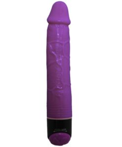 BAILE - COLORFUL SEX VIBRADOR REALÍSTICO LILA 23 CM