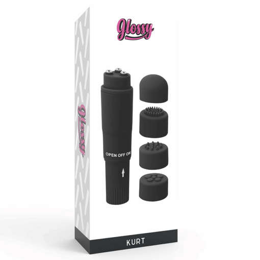 GLOSSY - POCKET  KURT MASAJEADOR NEGRO - Imagen 4