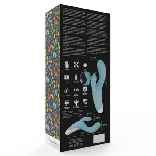 MIA – DRESDE VIBRADOR AZUL TURQUESA - intimamenities.com
