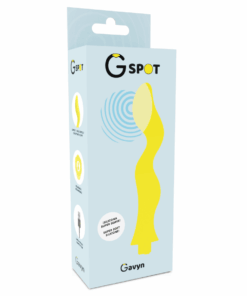 G-SPOT – GAVYN VIBRADOR PUNTO G AMARILLO - intimamenities.com