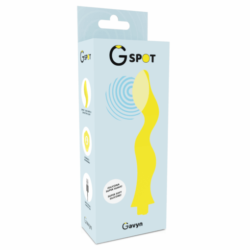 G-SPOT – GAVYN VIBRADOR PUNTO G AMARILLO - intimamenities.com