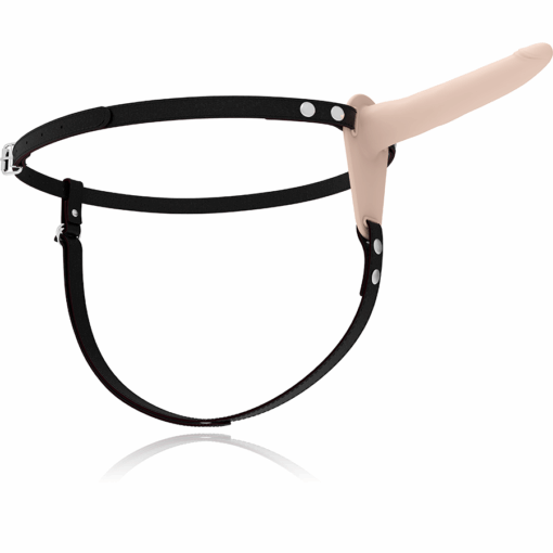 FETISH SUBMISSIVE HARNESS - VIBRADOR SILICONA FLESH 15 CM - Imagen 3