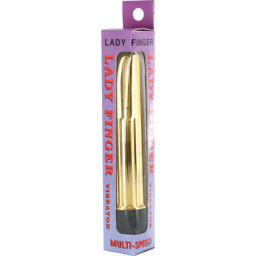 SEVEN CREATIONS - LADYFINGER MINIVIBRATOR GOLD - Imagen 2