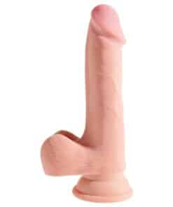 KING COCK - DILDO TRIPLE DENSIDAD 19 CM