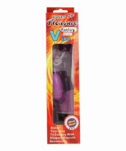 BAILE – WAVES OF PLEASURE FANTASY VIBRADOR CON RABBIT LILA 23 CM - intimamenities.com