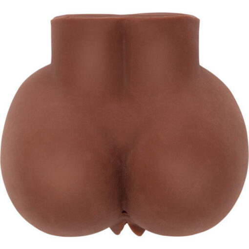 ACT - BIG ASS MASTURBADOR REALISTA CON VIBRADOR MARRÓN - Imagen 4