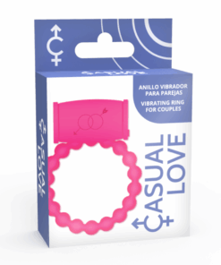 CASUAL LOVE – 25 ANILLO VIBRADOR ROSA - intimamenities.com
