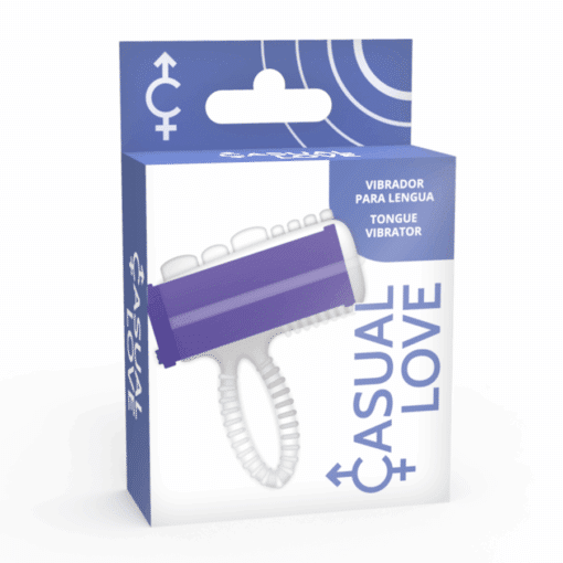 CASUAL LOVE - RING VIBRADOR LENGUA LILA - Imagen 3