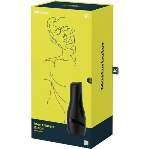 SATISFYER - MASTURBADOR MEN CLASSIC NEGRO - Imagen 2