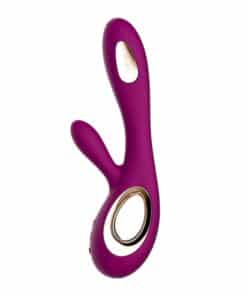 LELO – SORAYA WAVE VIBRADOR RABBIT MORADO - intimamenities.com