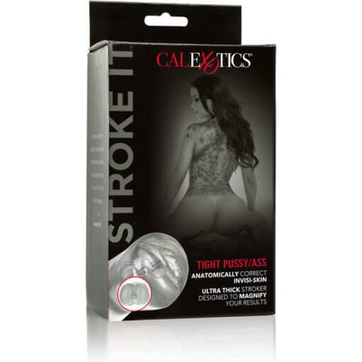 CALEXOTICS - STROKE IT MASTURBADOR VAGINA/ANO TRASLéCIDO - Imagen 2