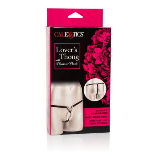 CALEXOTICS - LOVERS TANGA CON PERLAS DE PLACER - Imagen 3