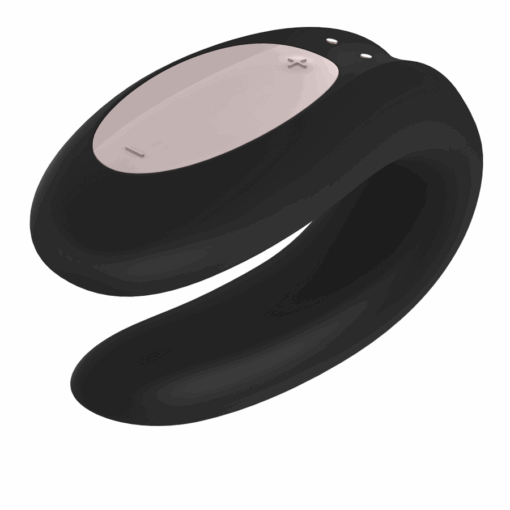 SATISFYER – DOUBLE JOY CON APP ORO NEGRO - intimamenities.com