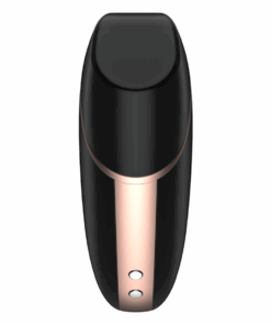 SATISFYER – LOVE TRIANGLE ESTIMULADOR Y VIBRADOR NEGRO - intimamenities.com
