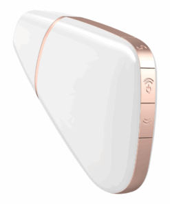 SATISFYER – LOVE TRIANGLE ESTIMULADOR Y VIBRADOR BLANCO - intimamenities.com