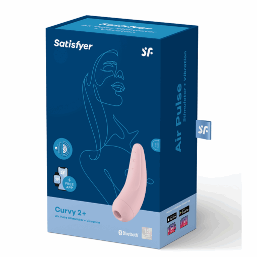 SATISFYER – CURVY 2 + ROSA - intimamenities.com